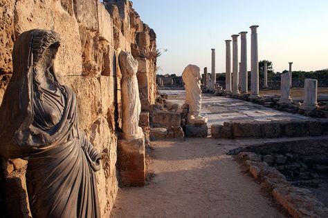 https://flic.kr/p/2ZXNjh | Salamis Ruins, Northern Cyprus | The ruins at Salamis, Northern Cyprus Grooms Shoes, Famagusta Cyprus, Northern Cyprus, North Cyprus, Enchanted Island, Roman Ruins, Roman Architecture, Italy Holidays, Roman History