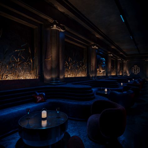 Club Vip Lounge Nightclub, Vip Lounge Design Luxury Club, High End Night Club, Vip Bar Lounge, Club Design Interior Nightclub, Vip Club Lounge, Luxury Bar Design Lounges, Bar And Lounge Interior Design, Vip Room Club