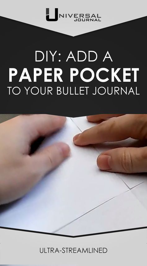 Notebook Pocket Diy, Card Pocket Diy, Making Pockets For Journal, Book Pocket Diy, Pockets For Journals Diy, How To Make A Pocket Out Of Paper, Diy Journal Pockets, Journal Pocket Ideas, Paper Pockets Diy