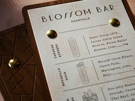 Custom Laser Etched Cocktail Menus by Vimana Creative on Dribbble Cocktail Menus Design, Cocktail Menu Design Ideas, Drink Menu Design Ideas, Cocktail Menu Design, Drink Menu Design, Noodle Restaurant, Menu Design Inspiration, Cafe Menu Design, Custom Glassware