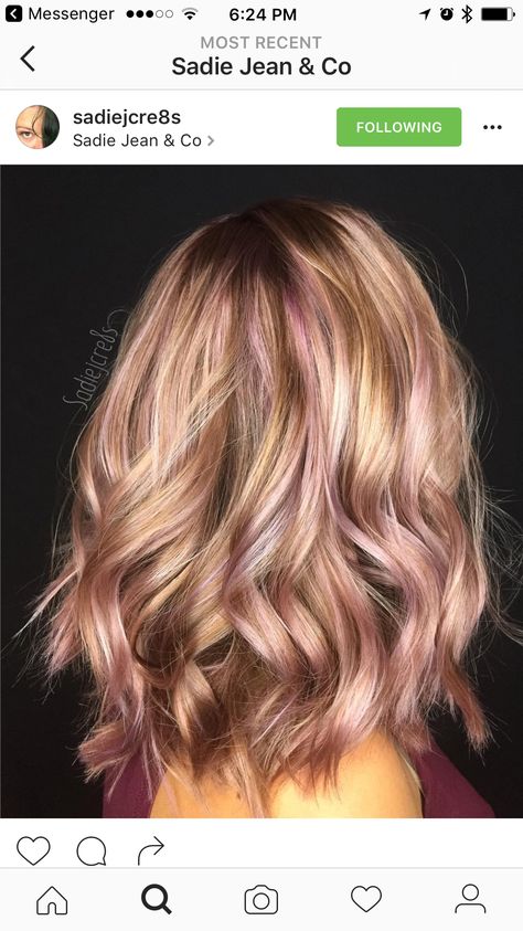 Subtle Rose Gold Hair Brunette Balayage Highlights, Rose Gold Highlights, Lana Turner, Transition To Gray Hair, Pink Highlights, Haircut And Color, Gold Highlights, Alfred Hitchcock, Gold Hair