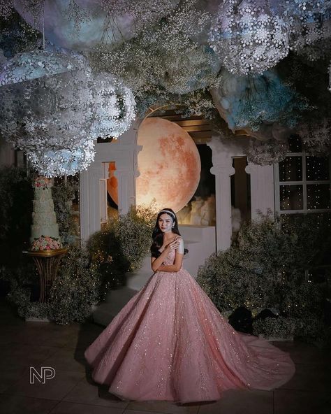 Gown For 18th Birthday, 18th Birthday Gown, Debut Gowns 18th, Debut Gowns 18th Elegant, Filipino Debut, Rose Gold Gown, Debut Theme, Debut Gowns, Birthday Gown