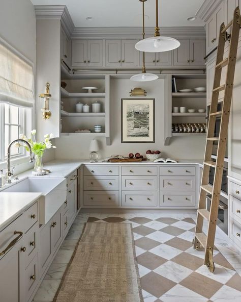 Alice Lane Interior Design (@alicelaneinteriors) • Instagram photos and videos Alice Lane Interiors, Small Galley Kitchen Designs, Small Kitchen Inspiration, French Provincial Kitchen, Pantry Goals, Interior Decor Inspiration, Alice Lane Home, Alice Lane, Galley Kitchen Design