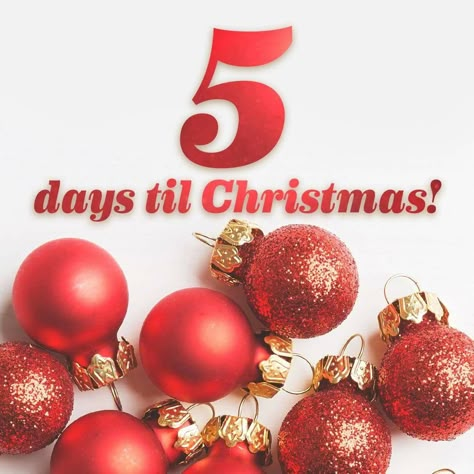 Five Days till Christmas Christmas Countdown Wallpaper, Countdown Wallpaper, 5 Days Till Christmas, Happy Christmas Day Images, Christmas Clipart Free, Weeks Until Christmas, Happy Christmas Day, Days To Christmas, Christmas Countdown Calendar