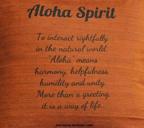 Aloha Spirit Hawaii Words, Aloha Meaning, Aloha Quotes, Hawaiian Sayings, Hawaii Language, Hawaiian Words And Meanings, Hawaii Quotes, Friday Have A Great Weekend, Hawaiian Phrases