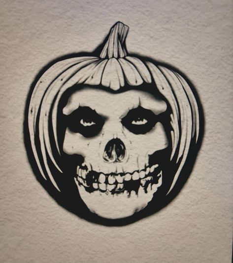 Some early halloween misfits tattoo design available. #559tattoos #downtownvisalia #visaliaca #misfitstattoo #halloween2 Misfit Tattoo, Misfits Artwork, Misfits Skull Tattoo, Misfits Halloween, Misfits Band Logo, Misfits Tattoo, Misfits Fiend, Halloween 2, Design Inspo