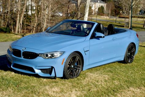 2015 BMW M4 Convertible for Sale - Cars & Bids Bmw M4 Convertible, 2015 Bmw M4, M4 Convertible, Bmw M4 F82, M4 F82, Marina Blue, G Man, Bmw M4, Twin Turbo