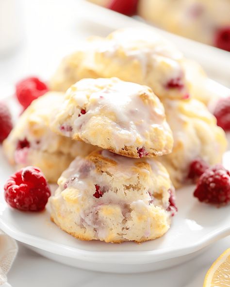 Easy Lemon Raspberry Scones Recipe If you’re looking for a delightful treat that’s both refreshing and sweet, these Easy Lemon Raspberry Scones are just what you need. Perfect for breakfast, ... Read more Lemon Raspberry Scones Recipe, Lemon Scones Recipe Easy, Raspberry Scones Recipe Easy, Lemon Raspberry Scones, Raspberry Scones Recipe, Raspberry Scone, Strawberry Rhubarb Scones, Lemon Scones Recipe, Blondie Dessert