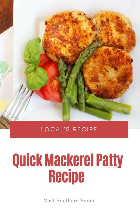 Do you want to try the best Mackerel Patty Recipe from Spain? This easy mackerel patties recipe is exactly what you need to put together a delicious lunch or dinner, that both heathy and nutritious. We are talking about the famous mackerel cakes that are so beloved by every Spaniard, and for a good reason. The fried mackerel patties are made with Spanish mackerel fish and turned into one of the best mackerel fish cakes you've ever eaten. #mackerelpattyrecipe #mackerelcakes #spanishmackerelrecipe Fried Mackerel Patties, Mackerel Fish Cakes, Recipes For Mackerel Fish, Spanish Mackerel Fish Recipes, Canned Mackerel Fish Recipes, Jack Mackerel Patties Recipe, King Mackerel Recipes, Mackerel Fish Recipes, Canned Mackerel Recipes