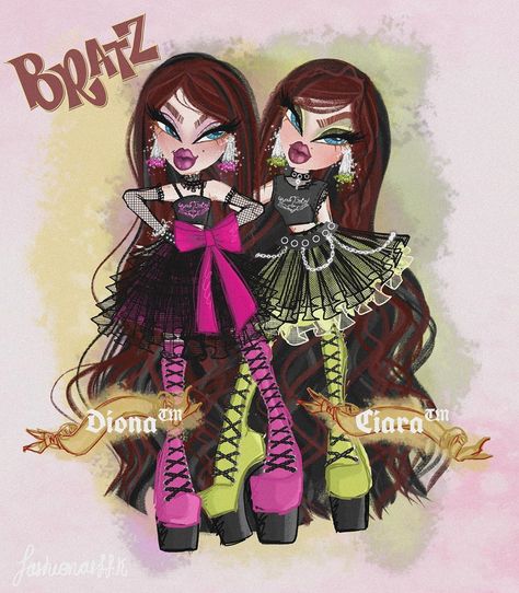 Bratz Princess 2 Ciara and Diona ✨ @bratz @isaaclarianmga @mgaentertainment  #bratzprincess #bratzjade #bratzchallenge #bratzcollector… Bratz 20th Anniversary, Bratz Artwork, Bratz Drawings, Bratz Princess, Bratz Wallpaper, Black Bratz, Bratz Yasmin, Black Bratz Doll, 2000s Cartoons