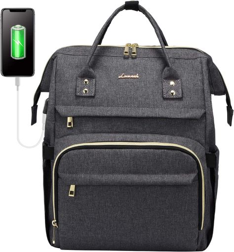 Amazon.com: LOVEVOOK Laptop Backpack for Women Fashion Travel Bags Business Computer Purse Work Bag with USB Port, Black, 14-Inch : Electronics Teacher Backpack, Laptop Backpack Women, Travel Laptop Backpack, Work Backpack, Nurse Bag, Backpack Waterproof, College Work, Backpack For Women, College Backpack