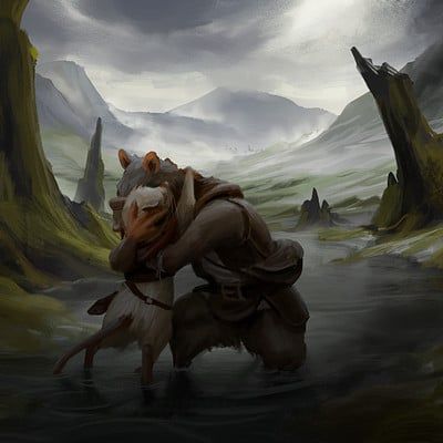 ArtStation - Jerome Jacinto Mouse Guard, Greek Mythology Art, Mythology Art, Medieval Fantasy, Greek Mythology, Role Playing, Fantasy World, Roleplaying Game, Character Inspiration