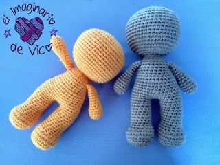 Doll Patterns Free, Crochet Doll Tutorial, Crochet Toys Free, Crochet One Piece, Animal Knitting Patterns, Crochet Dolls Free Patterns, Crochet Amigurumi Free, Crochet Stitches Tutorial, Doll Tutorial