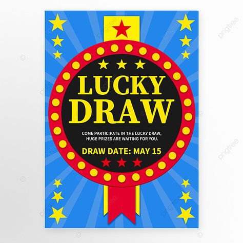 Lucky Draw Design, Lucky Draw Poster Design, Lucky Draw Poster, Draw Template, Draw Poster, Lottery Drawing, Diy Home Office, Home Office Makeover, Big Draw