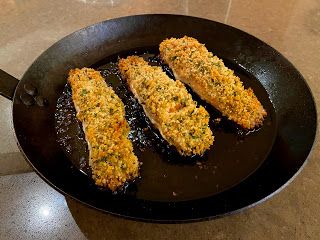 Panko Crusted Salmon Ina Garten, Ina Garten Panko Crusted Salmon, Pablo Crusted Salmon, Ina Garten Salmon Recipes, Salmon Panko Crusted, Panko Salmon, Panko Salmon Recipes, Panko Crusted Salmon, Salmon Steak Recipes