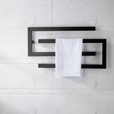 Modern Bathroom Towel Rack Ideas, Towel Shelves, Modern Towel Rack, Shelves Rack, Bath Towel Racks, Bath Towel Holder, Girly Apartment Decor, Modern Towels, تصميم داخلي فاخر