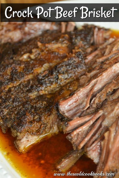 Beef Brisket In Crockpot, How To Cook Brisket In Crock Pot, Cooking Brisket In Crock Pot, Crockpot Brisket Recipes Slow Cooker, Crock Pot Christmas Dinner, Slow Cooker Beef Brisket Recipes, How To Cook Beef Brisket, Crockpot Brisket Recipes, Beef Brisket Recipes Crockpot