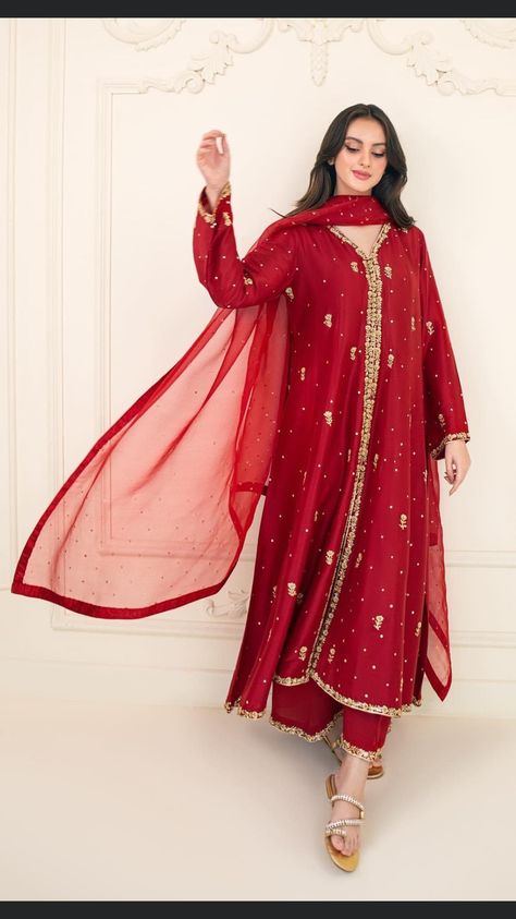 Dresses For Women Traditional, Indian Formal Wear, Heavy Suits, Ethnic Fashion Indian, Punjabi Dress Design, Bridal Clothes, Casual Bridal Dress, Dress Designs For Stitching, Bridal Trousseau