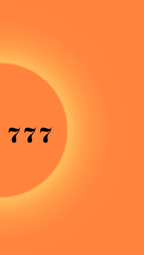 The angel number 777 is a powerful and positive sign often associated with divine guidance and spiritual alignment. It signifies that you are on the right path in your spiritual journey and that the universe is supporting you. When you see 777, it's a reminder to trust your intuition, connect with your inner wisdom, and continue pursuing your spiritual growth and purpose. It's a message of encouragement and affirmation from the spiritual realm. ✨🌟💛🧡 #777angelnumber #angelnumbers #manifest 777 Angel Number Wallpaper, Angel Number Wallpaper, 777 Angel Number, Spiritual Alignment, Angel Number 777, Number Wallpaper, Trust Your Intuition, Message Of Encouragement, Spiritual Realm