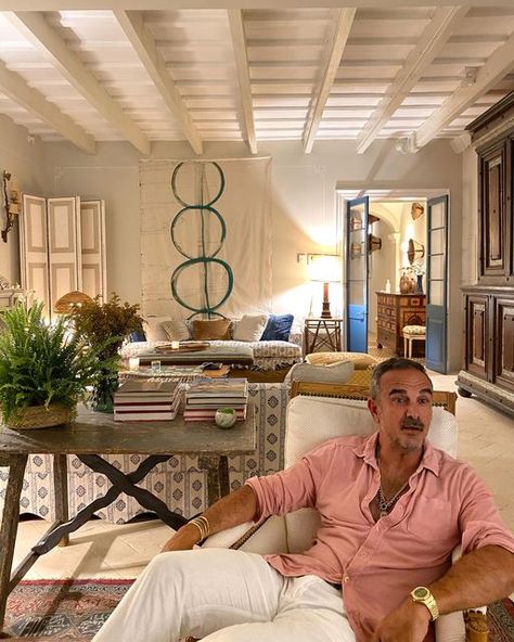 Lorenzo Castillo on Instagram: "It’s freezing and snowing so I want to share from images from last summer in Menorca. Counting down to the next one. @lorenzocastillofe" Lorenzo The Magnificent, January 20, House Interiors, Menorca, Beautiful Interiors, I Want, To Share, The Next, Frozen