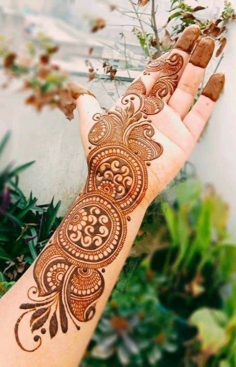 Mehndi Design|Front Hand Henna Design| Full Palm Mehndi Design Arabic, Aesthetic Mendhi Designs Front Hand, Simpal Mehndi Designs Front Hand, Bale Mehndi Design Front Hand, Simpal Mahendi, Mehandi Designs For Front Hands, Finger Mehandi, Bride Mehndi, Arabic Mehandi