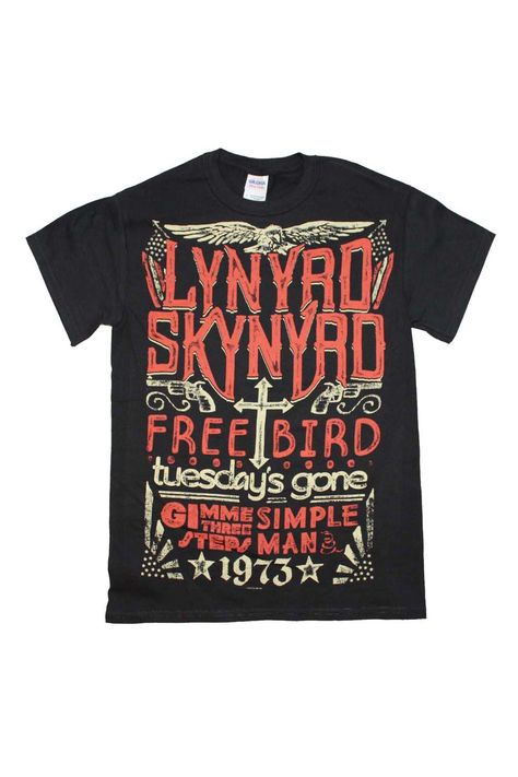 Lynard Skynard Shirt, Lynyrd Skynyrd, Simple Man, I'm With The Band, Band Tees, Fashion Games, Tank Shirt, Tank Top Shirt, Hoodie Shirt