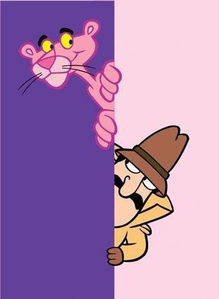 The Pink Panther and Inspector Clouseau Panther Images, Pink Panther Cartoon, Foto Disney, The Pink Panther, Vintage Cartoons, Old School Cartoons, School Cartoon, 디즈니 캐릭터, Morning Cartoon