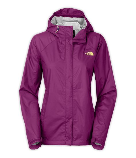 WOMEN'S VENTURE JACKET Black Rain Jacket, North Face Rain Jacket, Rain Jacket Women, Hooded Raincoat, Raincoats For Women, North Face Women, Rain Wear, North Face Jacket, Coats Jackets Women