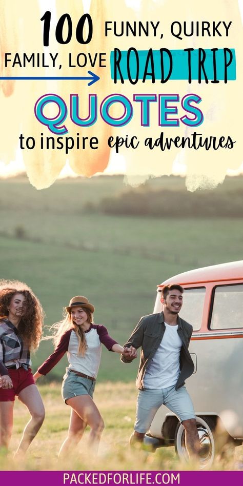 Road trip quotes can invoke nostalgia and inspire new adventures. We've put together the best road trip quotes and captions that are perfect for long drives with your friends, family, and solo. Best Friend Road Trip Ideas, Road Trip Quotes Funny, Family Road Trip Quotes, Family Trip Quotes, Road Trip On A Budget, Road Trip Theme, Travel With Friends Quotes, Trip Quotes, Friends Are Family Quotes