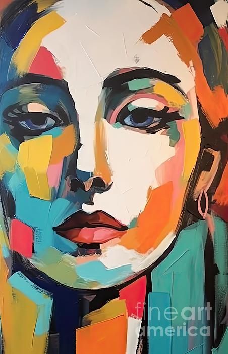 Modern Portrait Painting, Abstract Woman Painting, Abstract Portraits, Abstract Portrait Painting, Abstract Woman, Abstract Face Art, Abstract Watercolor Art, Abstract Portrait, Art Painting Acrylic