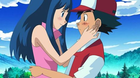 Female Pokemon Trainers, Papercraft Pokemon, Dawn Pokemon, Ash And Dawn, Pokémon Diamond And Pearl, Pokemon Couples, Pokemon Ash And Serena, Pokemon Firered, Pokémon Diamond