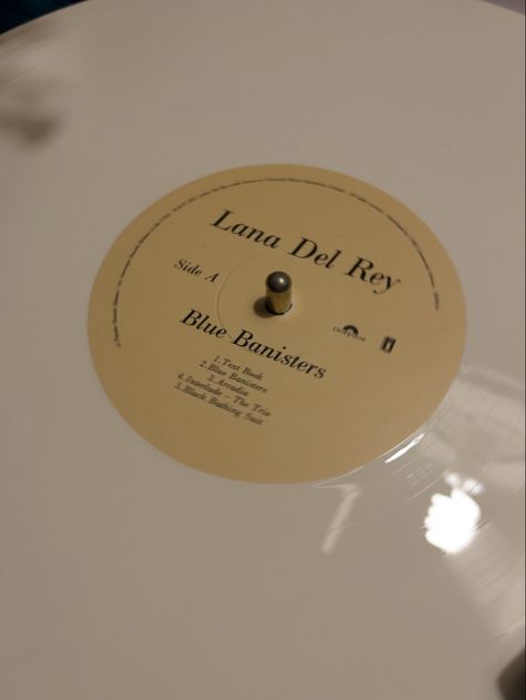 blue banisters - lana del rey (exclusive white vinyl) Blue Banisters Vinyl, Blue Banisters, White Vinyl, Lana Del Rey, Screen, Couture, Vinyl, Film, Music