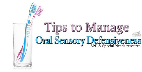 7 Tips for Oral Sensory Defensiveness and toothbrushing Sensory Defensiveness, Special Needs Resources, Teeth Brushing, Special Needs, Brushing, Home Remedies, Brushing Teeth, Personal Care