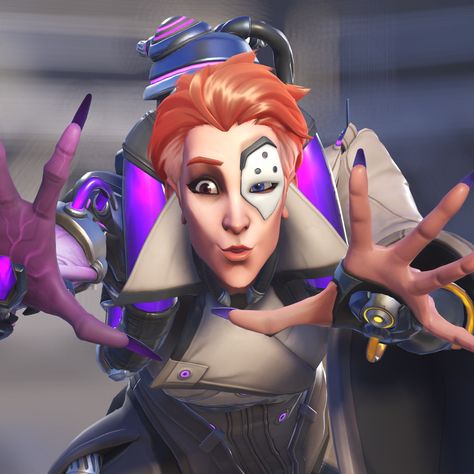 Moira Overwatch Icon, Moira Pfp, Moria Overwatch, Moira O'deorain, Moira Overwatch, Overwatch Funny, Midwest Emo, Rain And Thunder, Overwatch 2