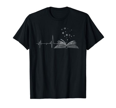 PRICES MAY VARY. Lightweight, Classic fit, Double-needle sleeve and bottom hem Novelty Clothing, T Shirt Image, Toddler Hoodie, Reading Book, Book Reader, Teacher Tshirts, Tour T Shirts, Librarian, Quality T Shirts