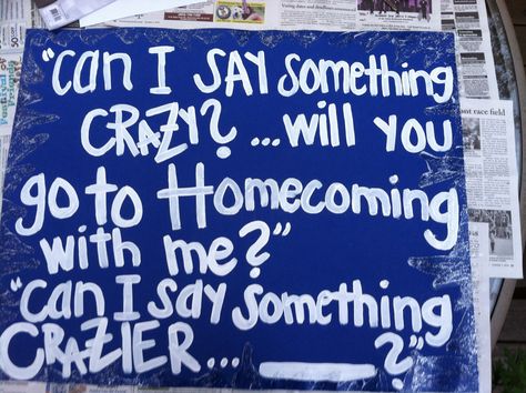 Frozen homecoming proposal! It's a quote from frozen and she said yes! Painted the letters on an added glitter around the edges leaving a blank for her to write her answer. Also included a frozen cup frozen jellybeans and frozen ring pops. #IloveDisney #Frozen Frozen Homecoming Proposal, Frozen Theme Promposal, Frozen Hoco Proposal, Frozen Promposal, Girl Ask Guy, Asking To Homecoming, Dance Proposals, Formal Proposals, School Dance Ideas