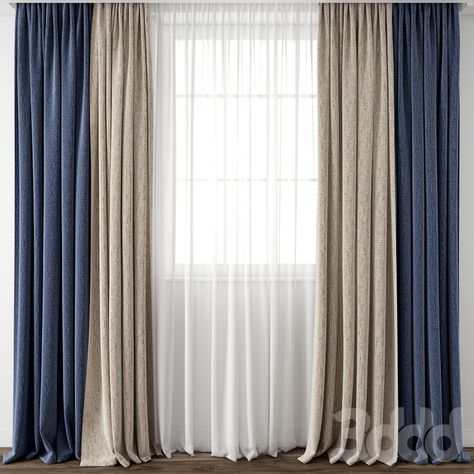 Curtens For Living Room, Curtens Design, Living Room Curtains Ideas Modern, Curtains Ideas Modern, Beige Curtains Living Room, Room Curtains Ideas, Living Room Curtains Ideas, Luxury Curtains Living Room, Blue Furniture Living Room