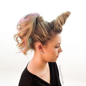 Unicorn Hair; Crazy hair day. Easy Crazy Hairstyles, Swedish Hair, Popular Images, Hair Extension Brands, Behind Blue Eyes, Wacky Hair Days, Crazy Hair Day, Wacky Hair, Peinados Fáciles Para Cabello Corto