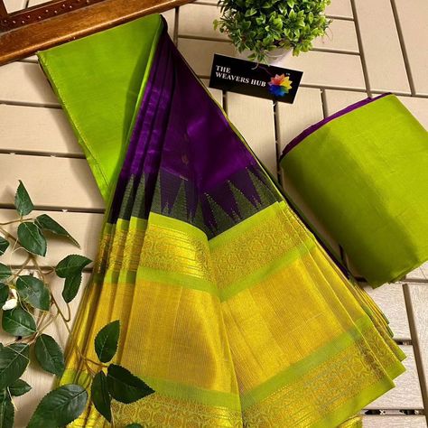 WH005 *GADWAL EDITION* *Be Wedding And Festive Ready With Our New Embraces in Gadwal Kuppadam Saree Collection* *Pure Handloom Gadwal Kuppadam Pattu Sarees With Contrast Gadwal Gap Border sarees* *The Beautifully Crafted Zari Pallu nd Border Add to The grace and Charm of the Handloom Sarees* *The more beautifulness Added with Motiffs all over and woven temple Border* *Contrast Blouse nd Pallu* *BEST PRICE: 5,200+$* 💃💃Why u r waiting Still ??...Add this to ur wardrobe 💃💃 Gap Border Sarees, Kuppadam Pattu Sarees, Contrast Blouse, Pattu Sarees, The Grace, Handloom Saree, Saree Collection, Temple, Gap