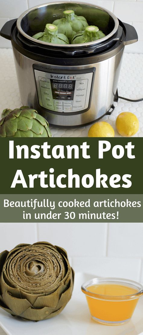 Instant Pot Artichokes Cook Artichoke, Recipes Muffins, How To Cook Artichoke, Xmas Recipes, Muffins Easy, Bake Easy, Recipes Paleo, Artichoke Recipes, Recipes Book