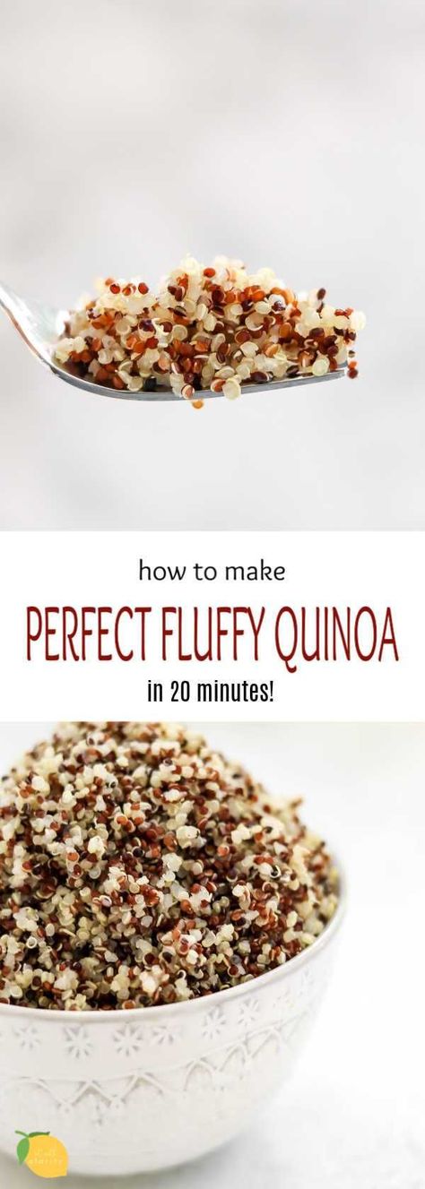 What Is Quinoa, Make Quinoa, Fluffy Quinoa, Perfect Quinoa, Quinoa Recipes Easy, Quinoa Breakfast Bowl, Easy Quinoa, Cook Quinoa, Making Quinoa