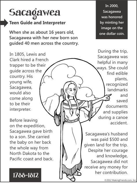 Sacaguawa-- Teen Guide and Interpreter Womens History Crafts, Ahg Native American Badge, Sacagawea Project For Kids, Sacagawea Activities, Cadette Amaze Journey In A Day, Amaze Journey In A Day Cadette, Amuse Journey, Sacagawea Night At The Museum, American Heritage Girls Tenderheart