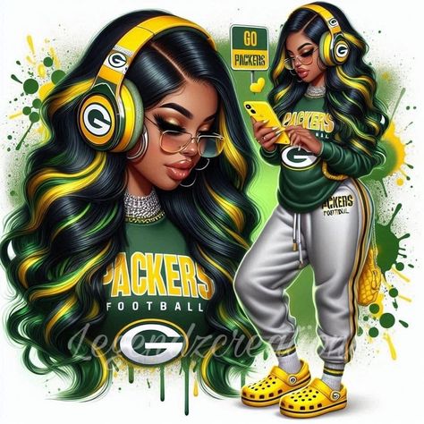 Packers Wallpaper, Green Bay Packers Art, Green Bay Packers Wallpaper, Milwaukee Bucks Basketball, Bucks Basketball, Go Packers, Angel Artwork, Packers Football, Tv Trays