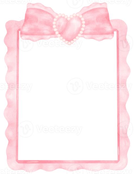 Pink Coquette frame rectangle shape aesthetic watercolor Coquette Frame, Shape Aesthetic, Aesthetic Watercolor, Pink Coquette, Rectangle Shape, Free Png, The Pink, Royalty, Royalty Free