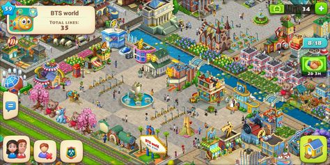 Town Ship Design, Asian Restaurant Design, Game Layout, A History Of Magic, Town Games, Game Decor, Ship Design, Hay Day, Farm Design