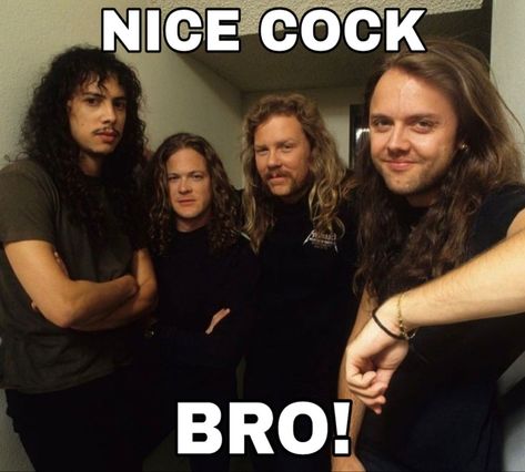 Metallica Meme, Metallica 1986, Metallica Funny, Ross Halfin, Kirk Metallica, Bob Rock, Metallica Black, Jason Newsted, Musician Humor