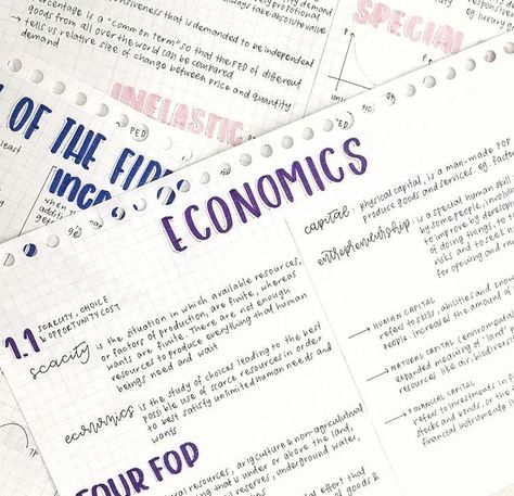 Cute Notes//Purple//Blue//Pink Microeconomics Notes Aesthetic, Commerce Notes Aesthetic, Romanticize University, Economics Aesthetic, Commerce Notes, Economics Subject, Ceo Style, Filler Images, Economics Notes