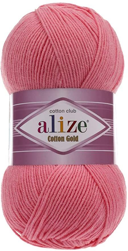 Amazon.com: 55% Cotton 45% Acrylic Alize Cotton Gold Yarn 1 Skein/Ball 100 gr 360 yds (56-Red) Gold Yarn, Good Night Funny, Cotton Club, Yarn For Sale, I Love This Yarn, Bead Charms Diy, Crochet Square Patterns, Square Patterns, Crochet Square