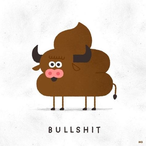 Funny Art Drawings, Bull Illustration, Sarcastic Art, Pun Art, Sublimacion Ideas, Visual Puns, Funny Artwork, Cute Puns, Plakat Design