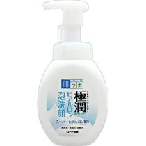 Rohto Hada Labo Gokujyun Hyaluronic Foaming Wash Facial Cleanser 160ml: Amazon.co.uk: Beauty Simple Cleanser, Best Face Wash, Japanese Skincare, Foaming Facial Cleanser, Foaming Face Wash, Skin Care Cleanser, Foaming Cleanser, The Face Shop, Dry Sensitive Skin